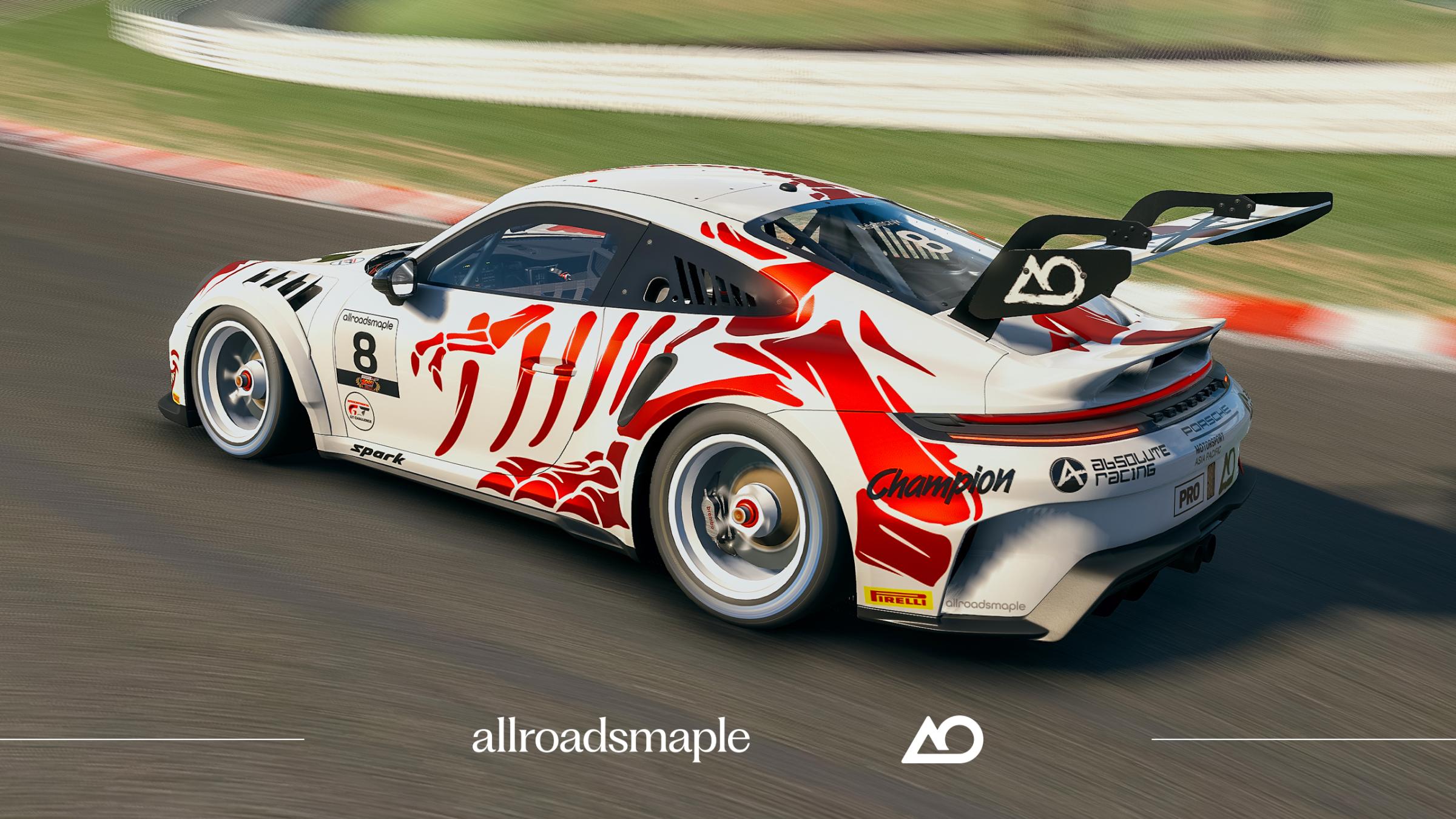Preview of Tribute to 2026 AO Racing Bushi Rex #8 Launch Car for the Suzuki 1000 by Patryk A.
