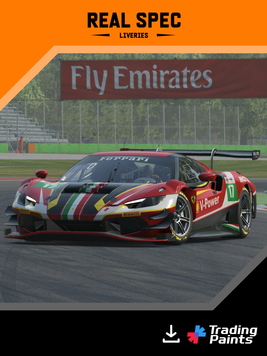 Preview of Custom Ferrari for the RealSpec Rainbow project by Maximilian Damm