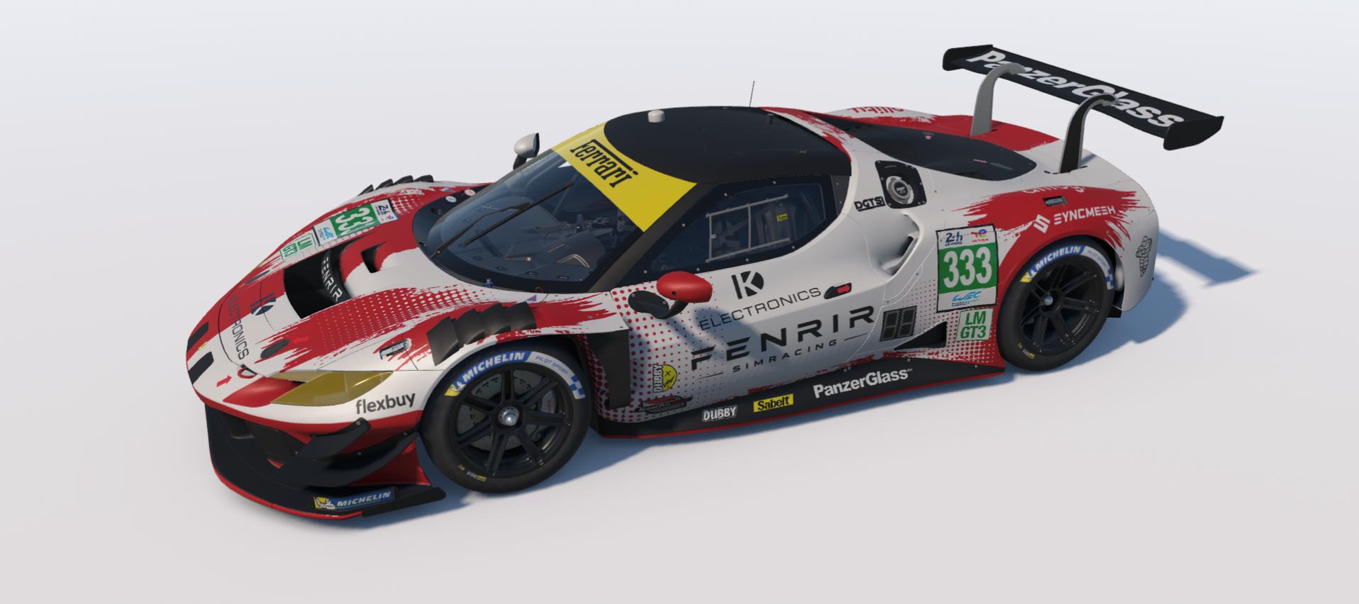 Preview of FSR 296 Livery (Le Mans) by Mathias M&aring;nsson