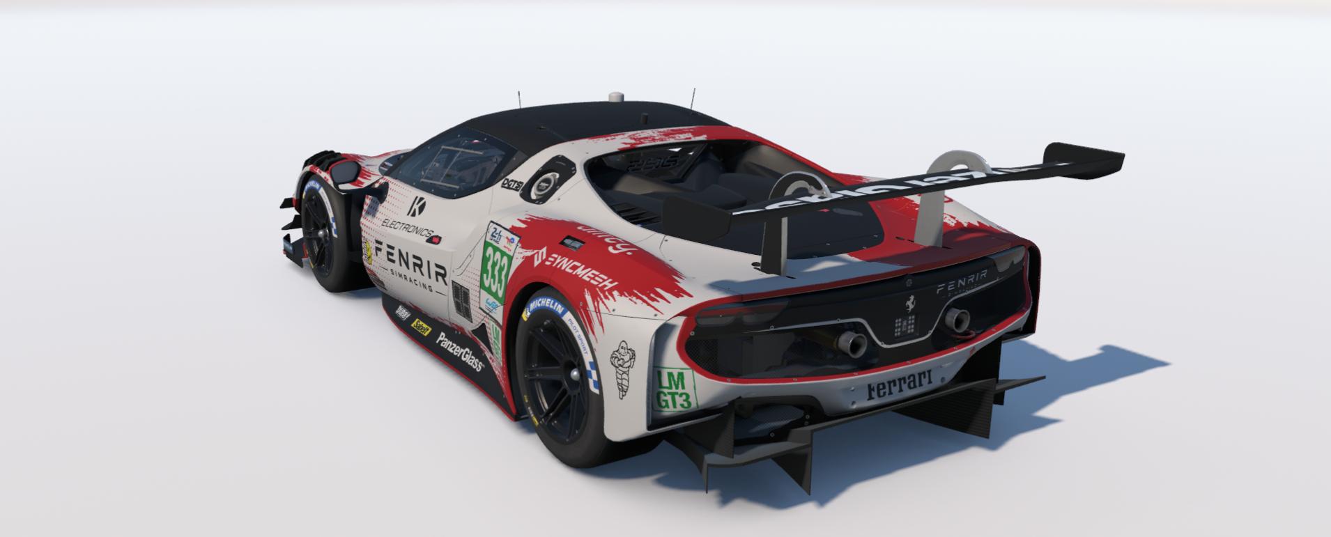 Preview of FSR 296 Livery (Le Mans) by Mathias M&aring;nsson