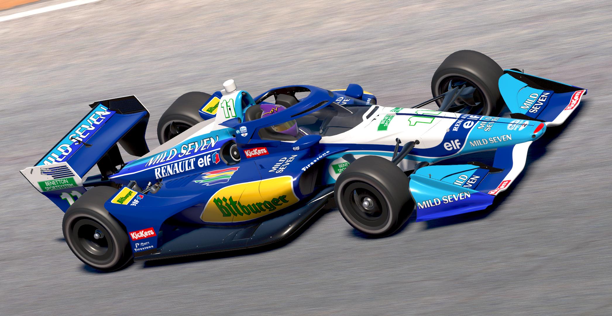 Preview of Michael Schumacher 1995 Benetton F1 by Tyler Tucker