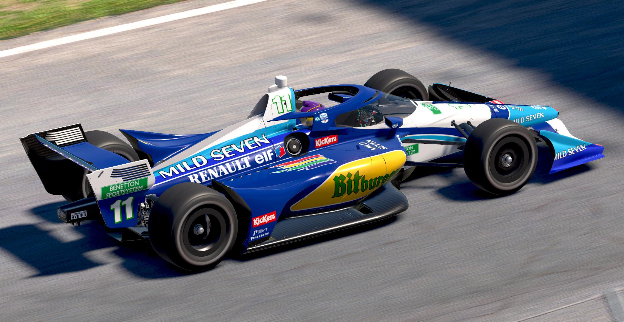 Preview of Michael Schumacher 1995 Benetton F1 by Tyler Tucker