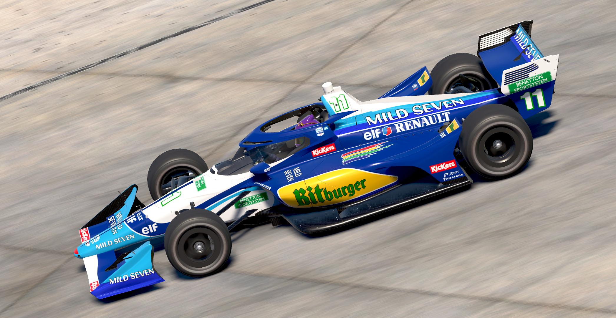 Preview of Michael Schumacher 1995 Benetton F1 by Tyler Tucker