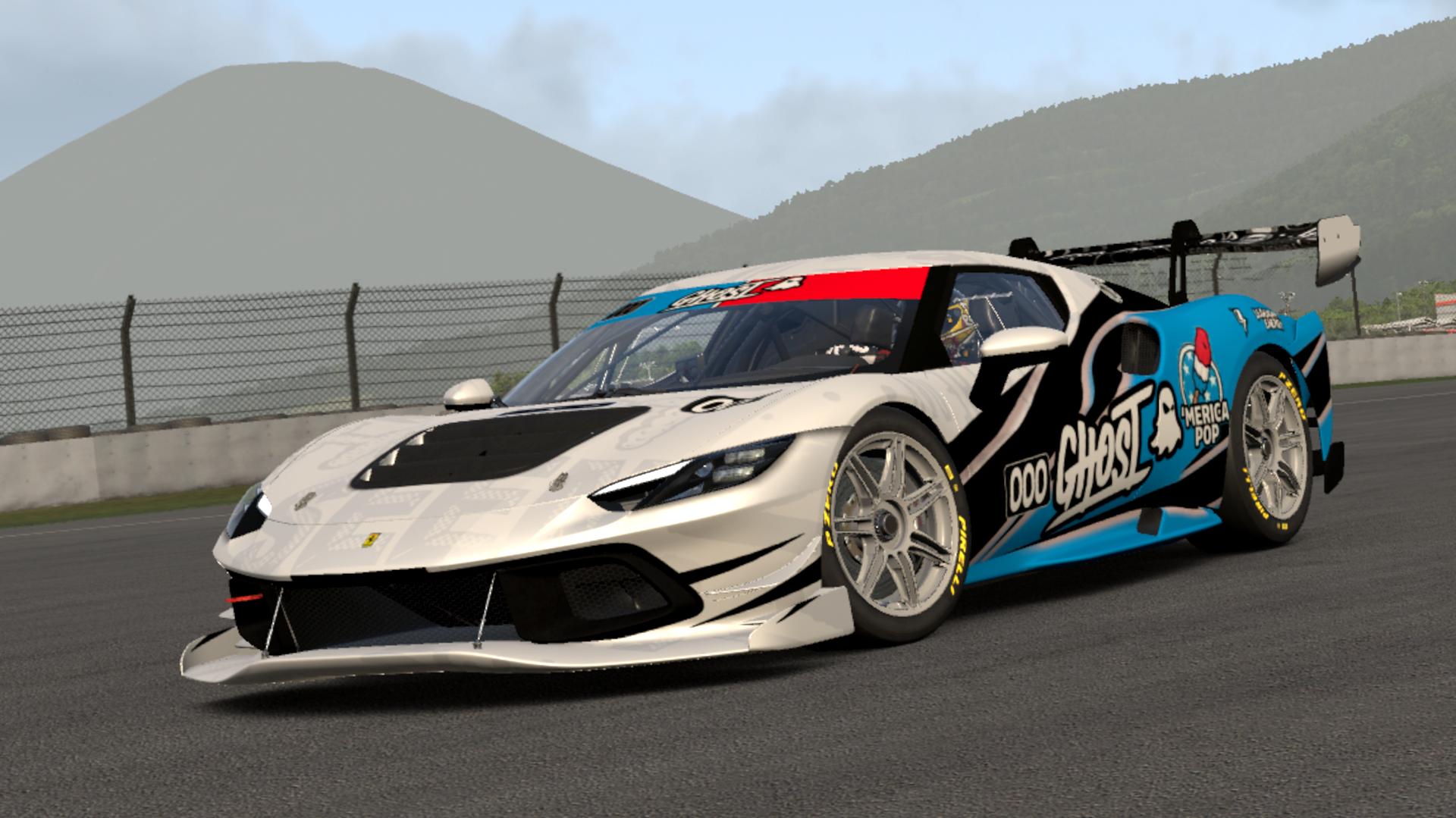 Preview of GHOST ’MERICA POP | Ferrari 296 GT3 by Eric DuBois