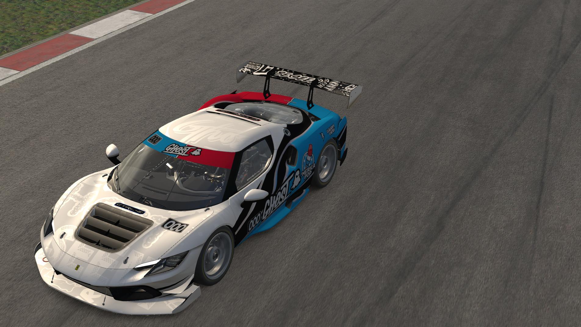 Preview of GHOST ’MERICA POP | Ferrari 296 GT3 by Eric DuBois
