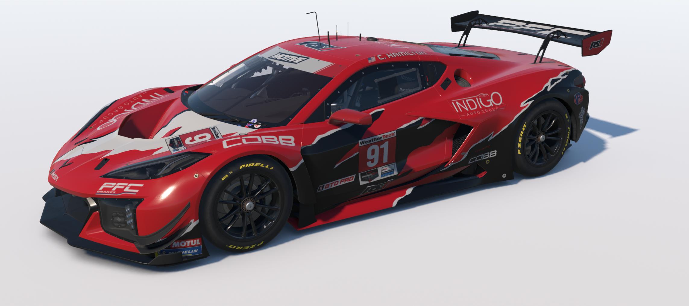Preview of Corvette Z06 GT3.R - custom paint for Chris Hamilton by Keith Archer