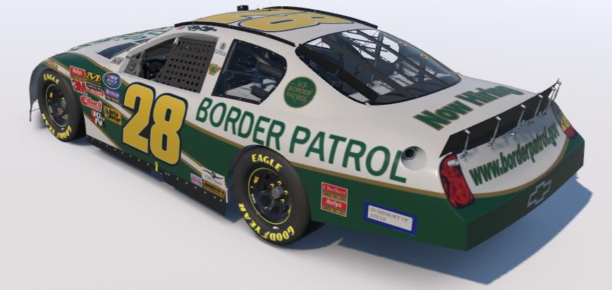 Preview of 2007 - #28 Jeff Green.- U.S. Border Patrol Chevrolet by Zach Tyndall