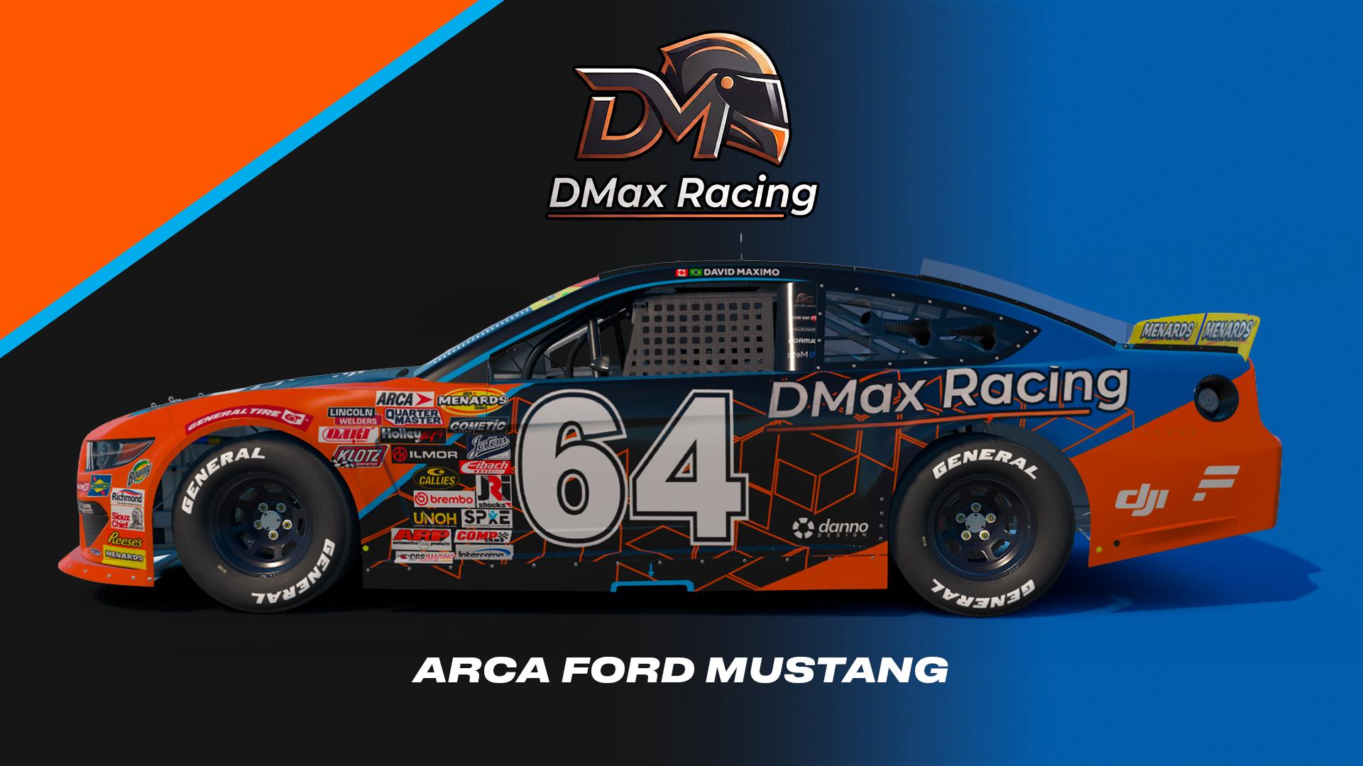 Preview of DMax Racing | ARCA Mustang by Danilo Vaz
