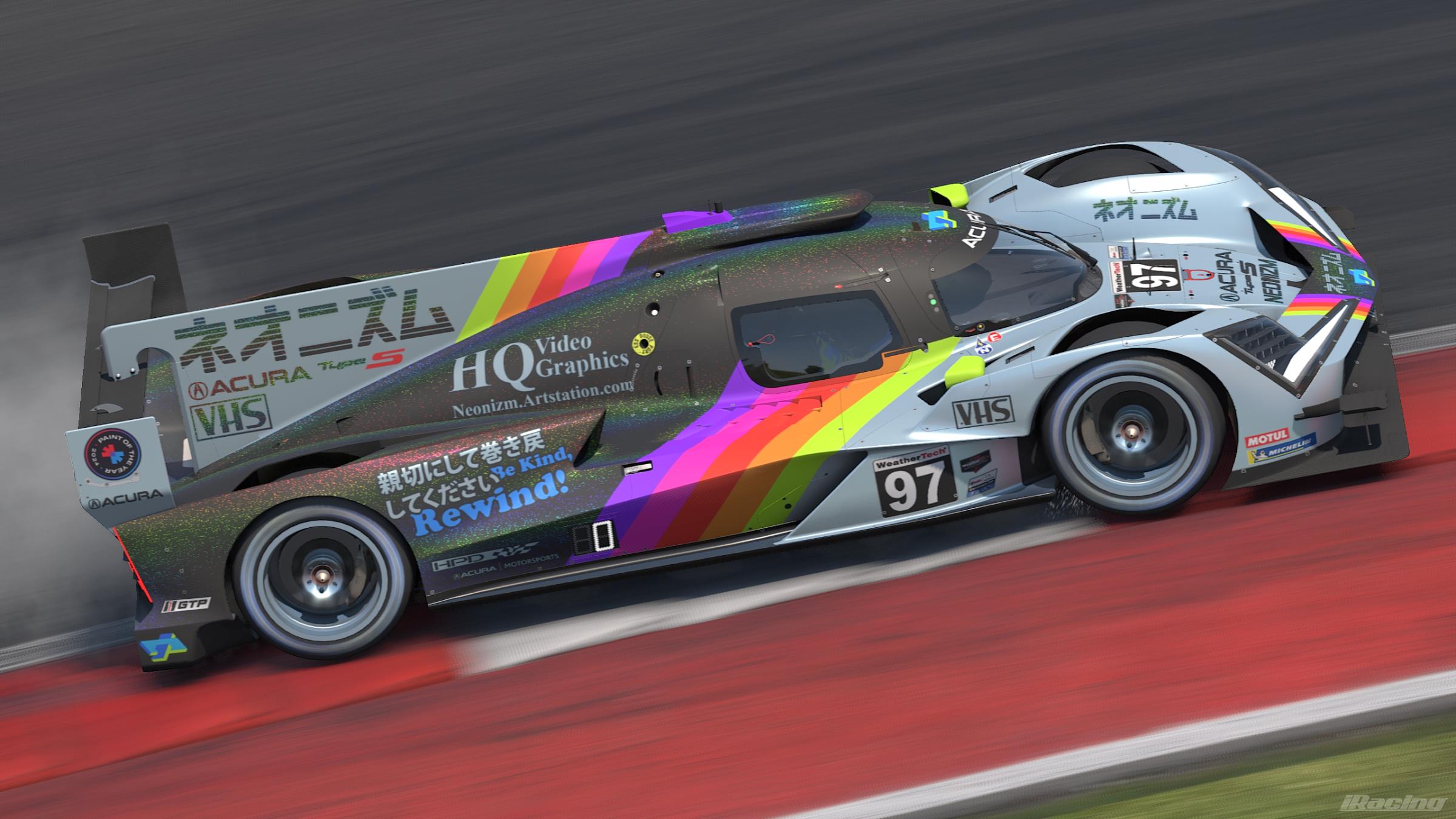 Preview of Neonizm Holographic Japanese VHS Acura GTP by Jesse Abraham