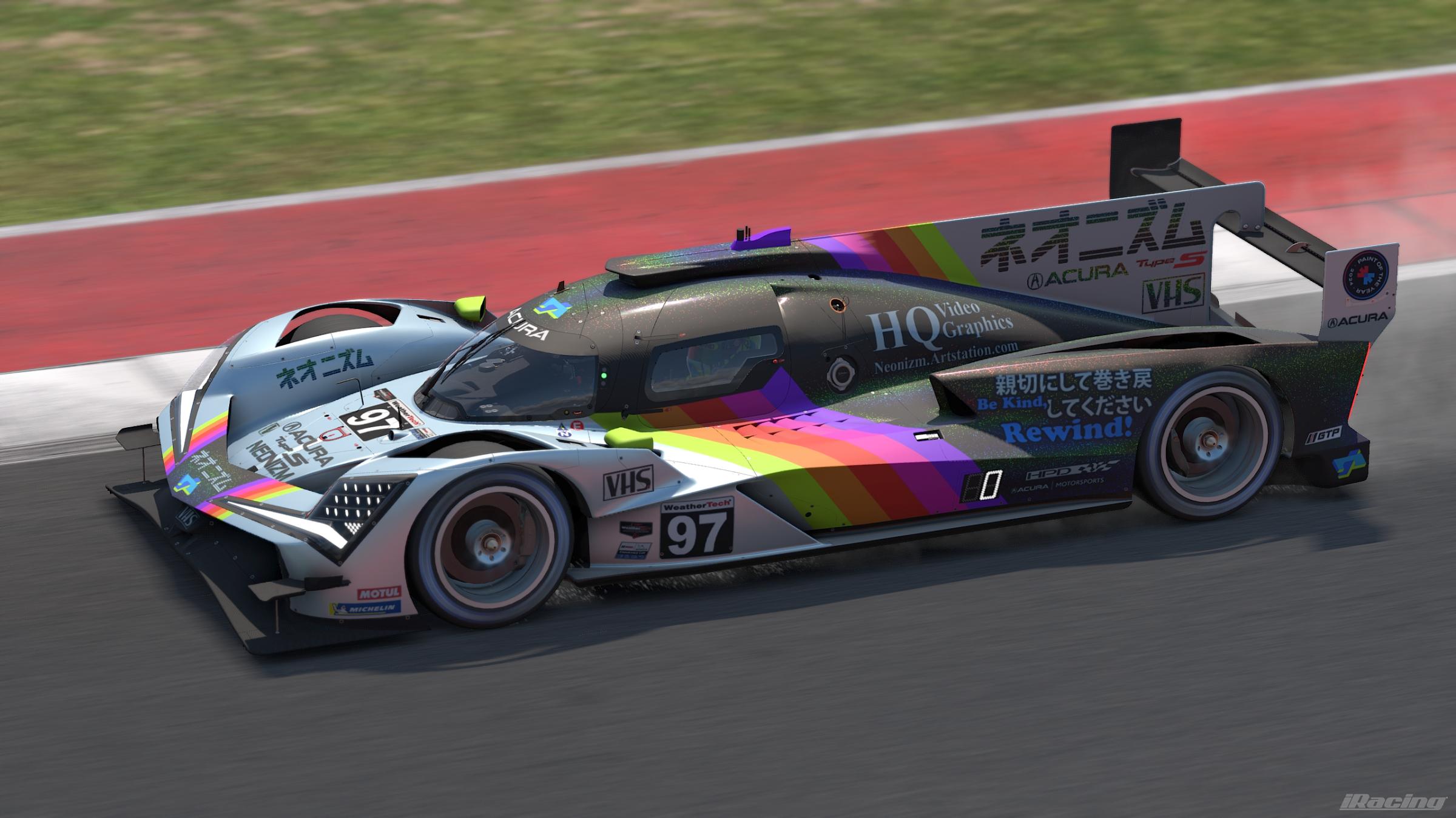 Preview of Neonizm Holographic Japanese VHS Acura GTP by Jesse Abraham