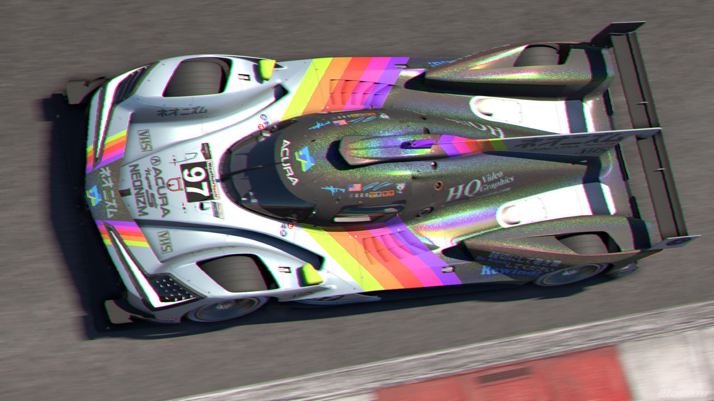Preview of Neonizm Holographic Japanese VHS Acura GTP by Jesse Abraham