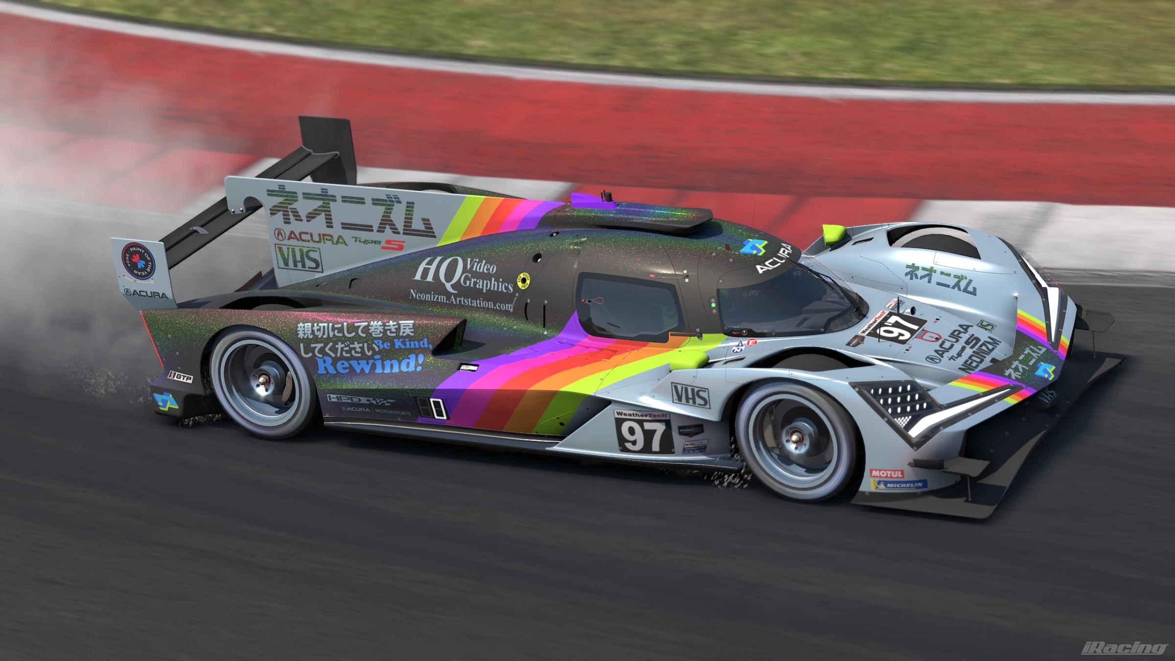 Preview of Neonizm Holographic Japanese VHS Acura GTP by Jesse Abraham