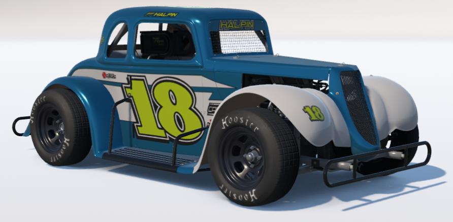 Preview of Gage Halpin Dirt Legend Car by Kevin King Jr