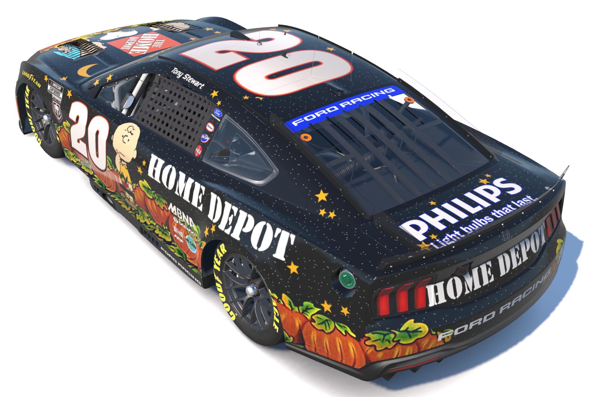 Preview of Peanuts Great Pumpkin throwback (night car) by Bruce Johnson