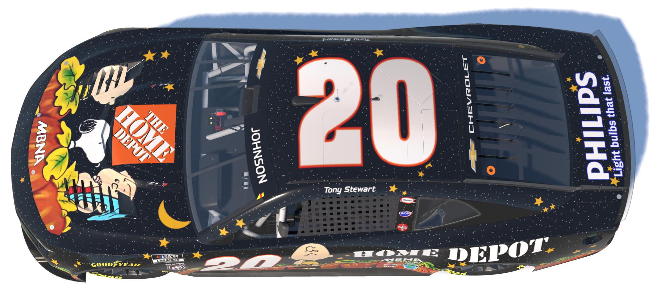 Preview of Peanuts Great Pumpkin throwback (night car) by Bruce Johnson