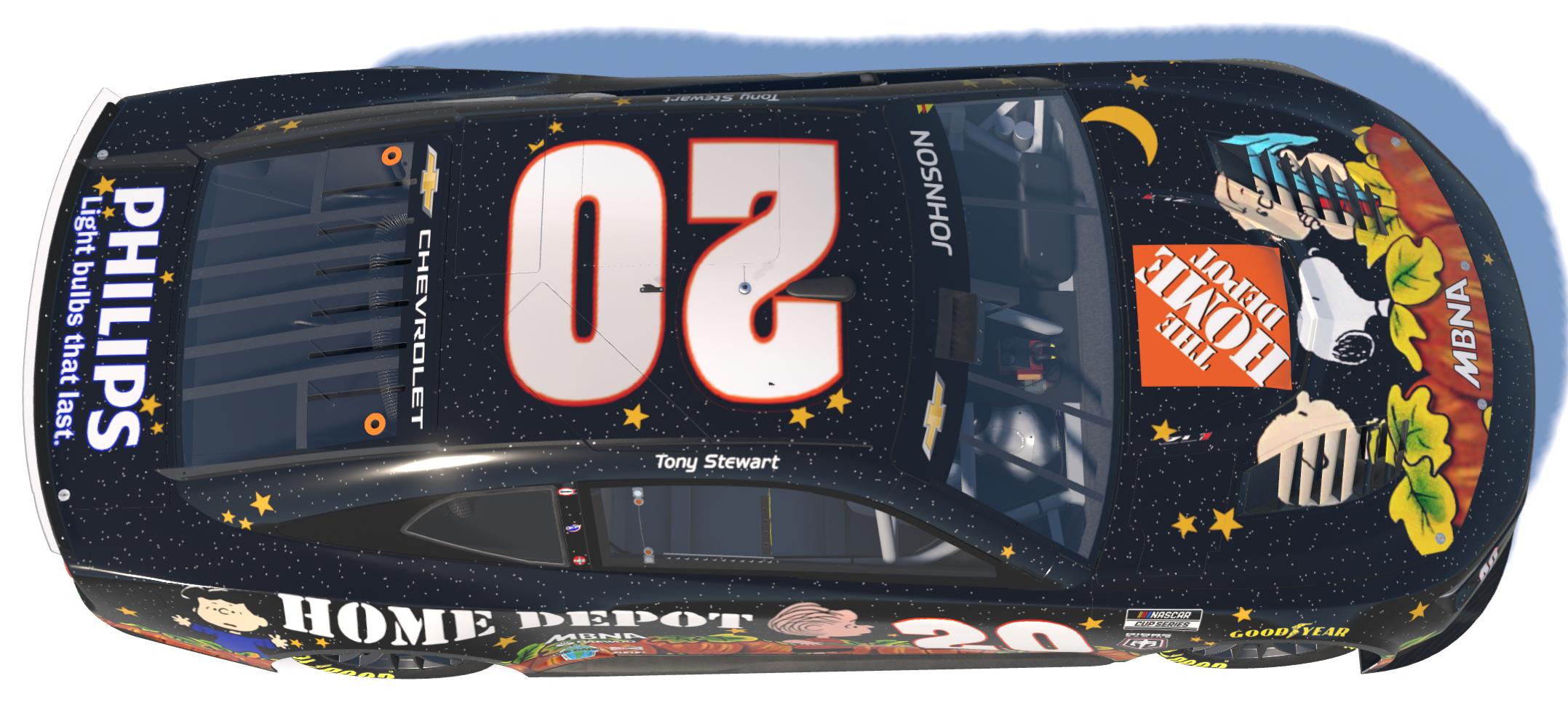 Preview of Peanuts Great Pumpkin throwback (night car) by Bruce Johnson
