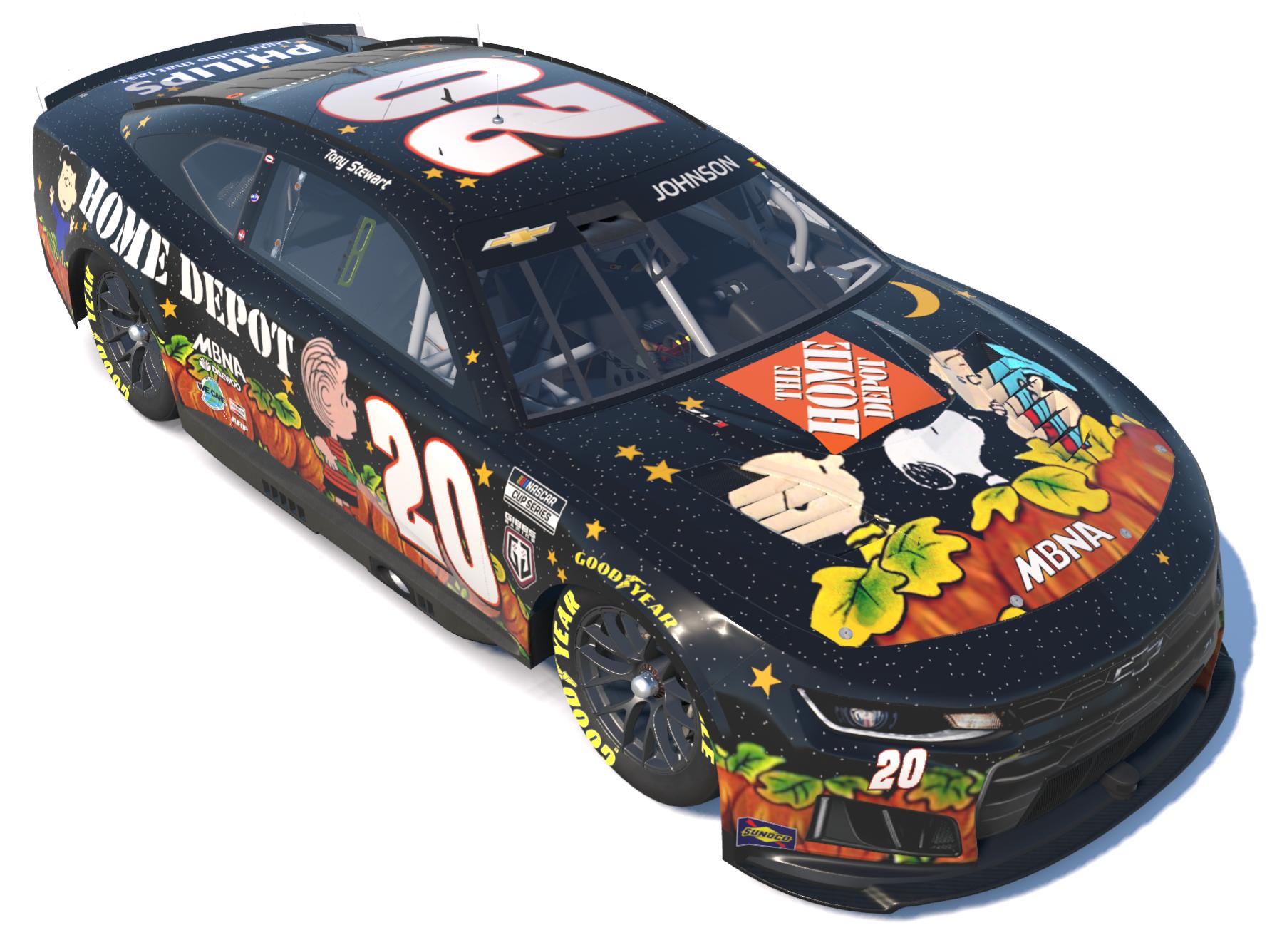 Preview of Peanuts Great Pumpkin throwback (night car) by Bruce Johnson