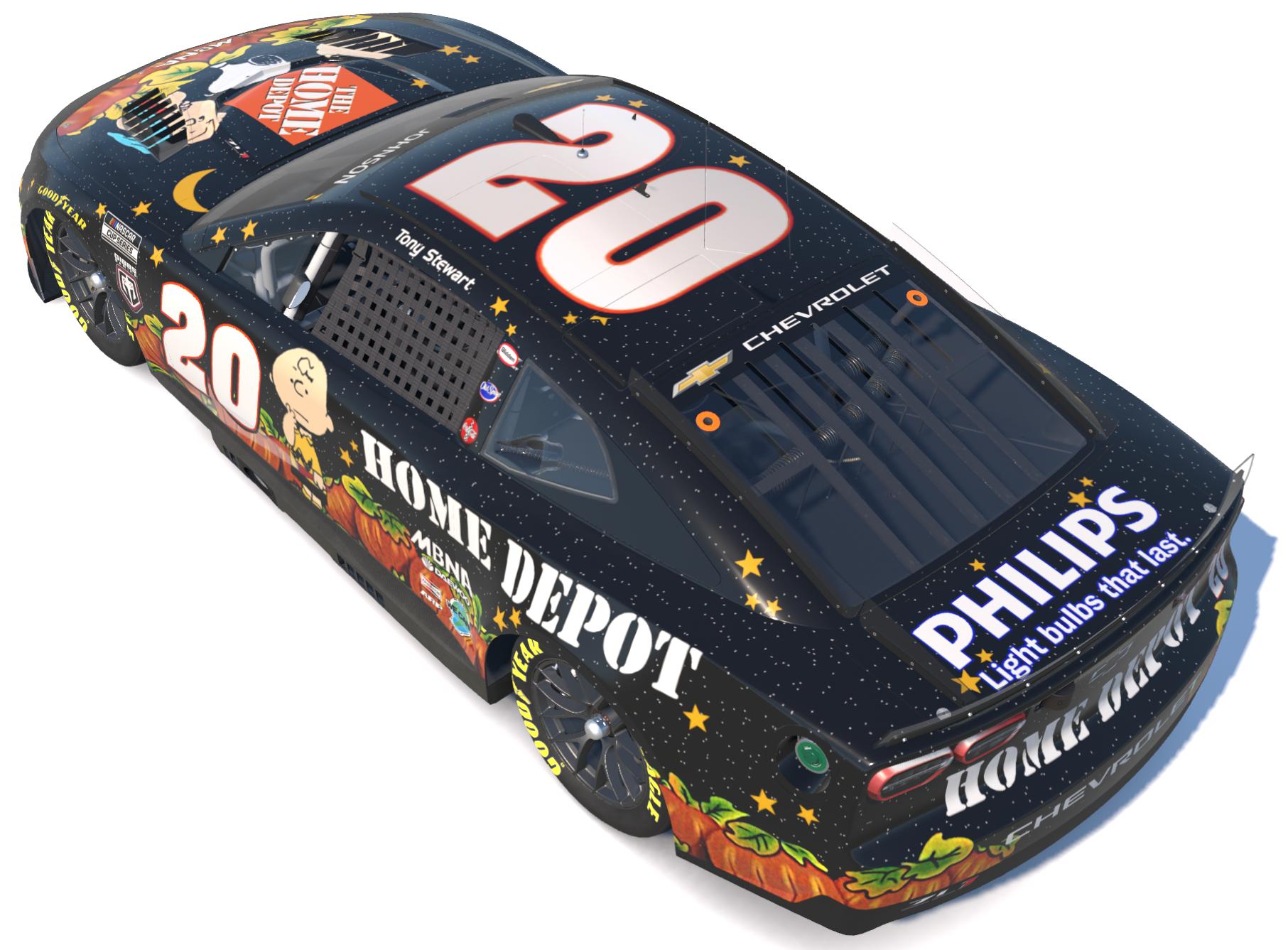Preview of Peanuts Great Pumpkin throwback (night car) by Bruce Johnson