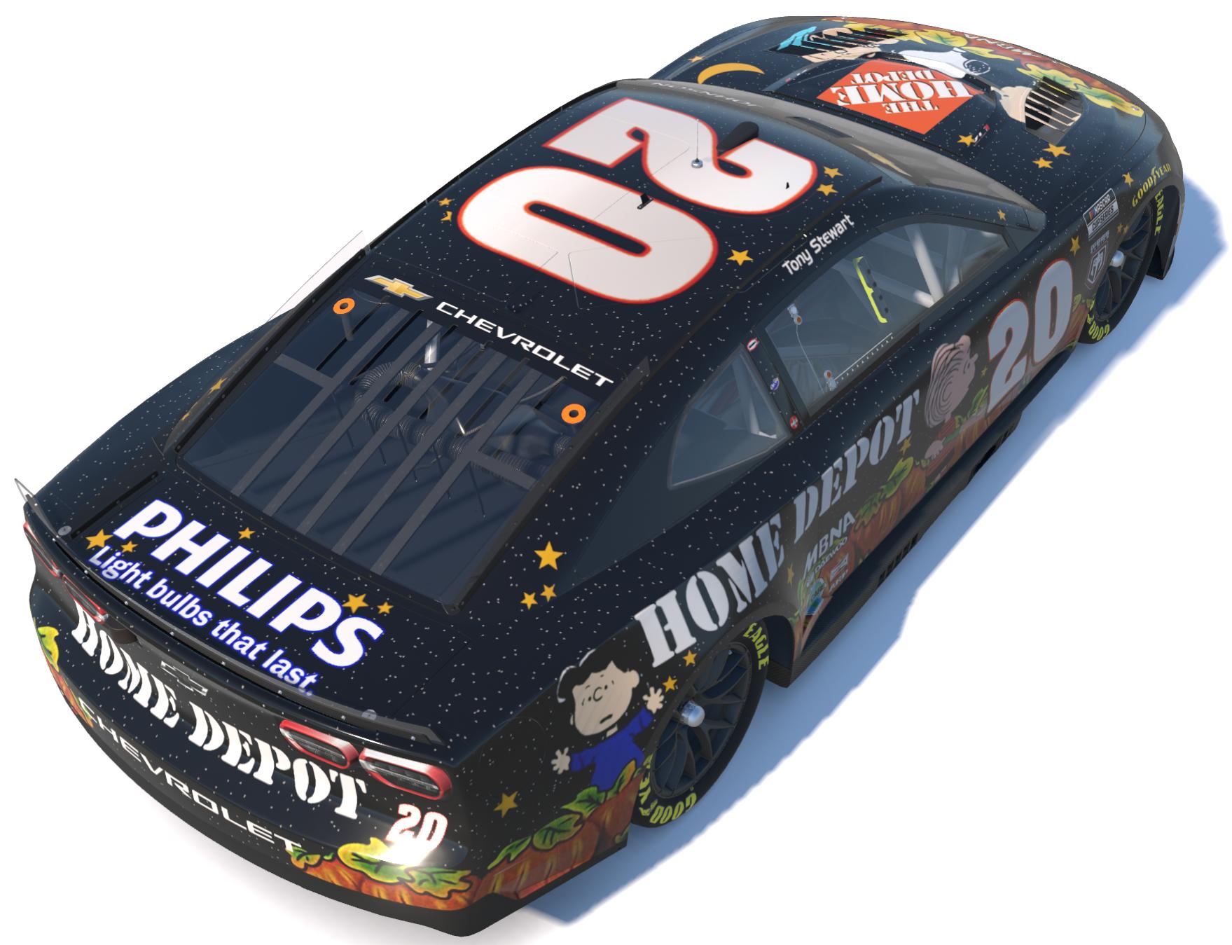 Preview of Peanuts Great Pumpkin throwback (night car) by Bruce Johnson