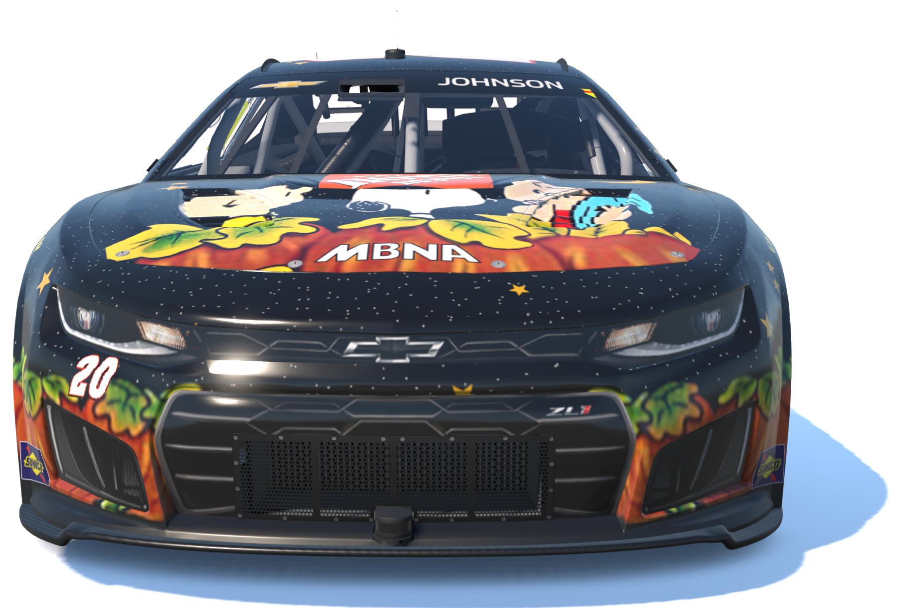 Preview of Peanuts Great Pumpkin throwback (night car) by Bruce Johnson