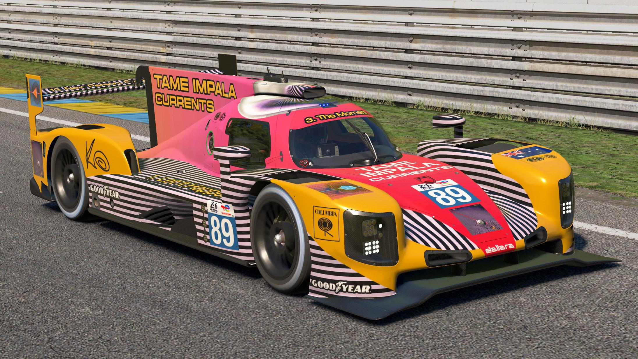 Preview of Tame Impala Currents Dallara P217 by Jasper De Jong
