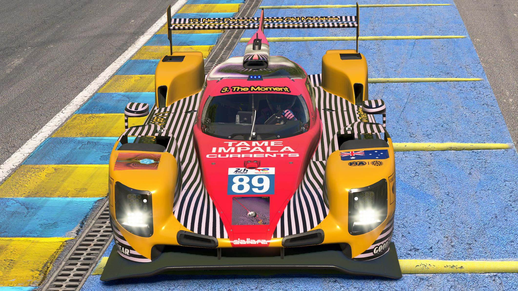 Preview of Tame Impala Currents Dallara P217 by Jasper De Jong