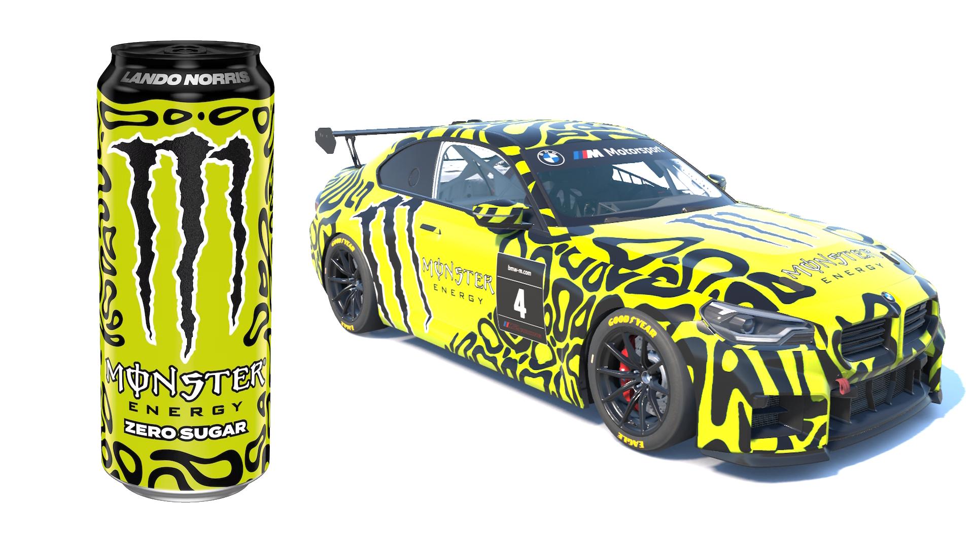 Preview of Lando Norris Monster Energy by Samuel Hybacek