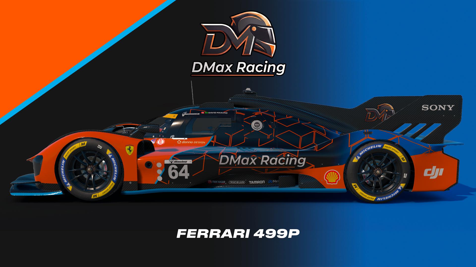 Preview of DMax Racing | Ferrari 499P by Danilo Vaz