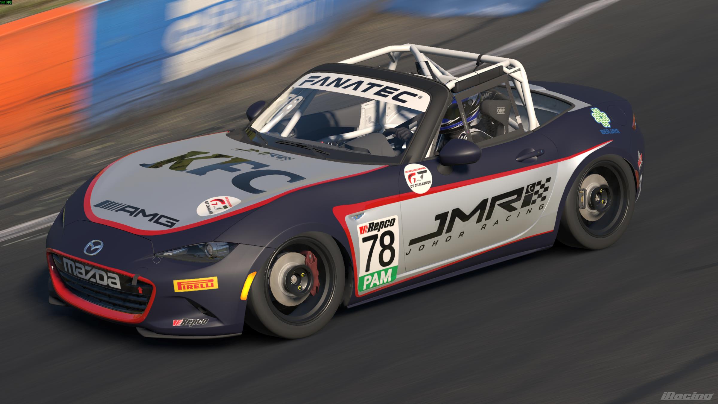 Preview of Mazda MX-5 Mercedes GT3 Triple Eight JMR Bathurst 12hr 2024 by Jeff Tooma