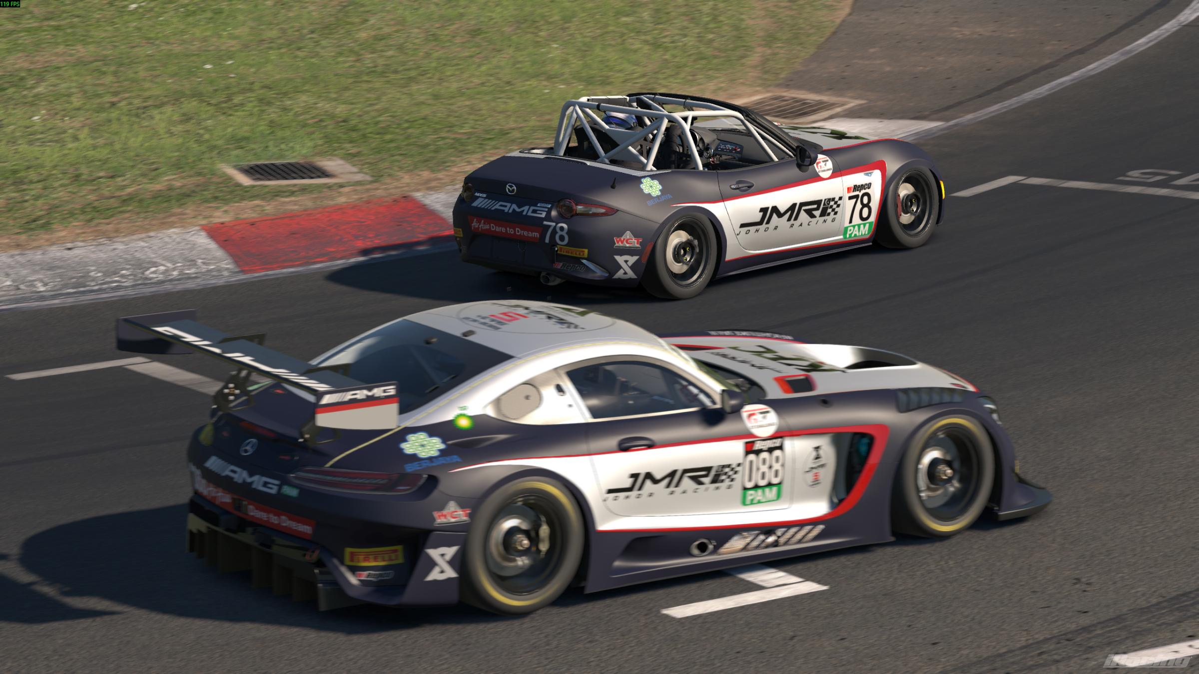 Preview of Mazda MX-5 Mercedes GT3 Triple Eight JMR Bathurst 12hr 2024 by Jeff Tooma
