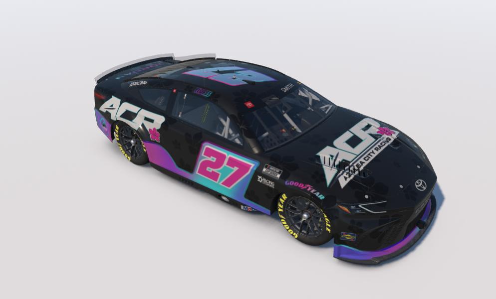 Preview of Misael Flores #27 ACR NextGen Toyota Camry - Black Edition by Johnathan Smith3