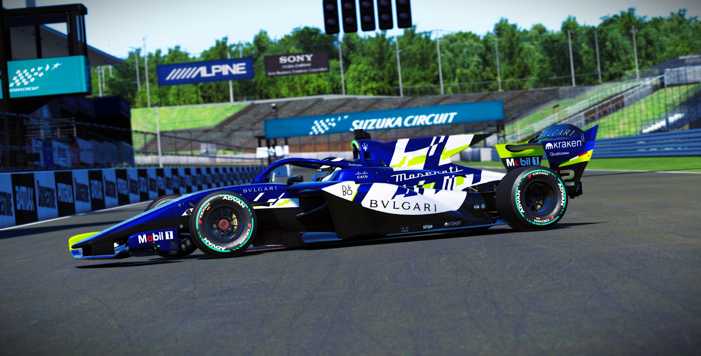 Preview of AlmDesign - SF23 Maserati Livery Concept by Samuel J Ball