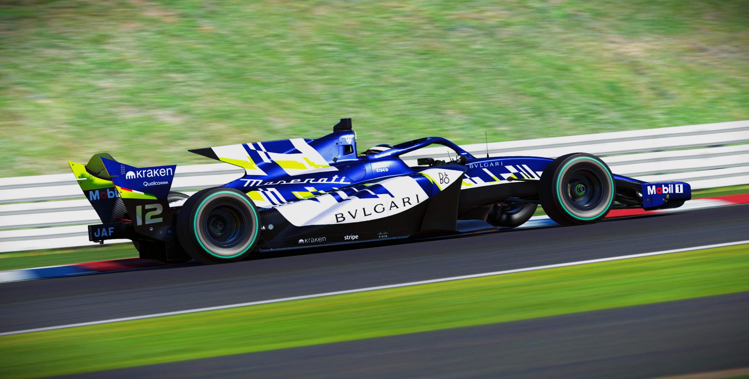 Preview of AlmDesign - SF23 Maserati Livery Concept by Samuel J Ball