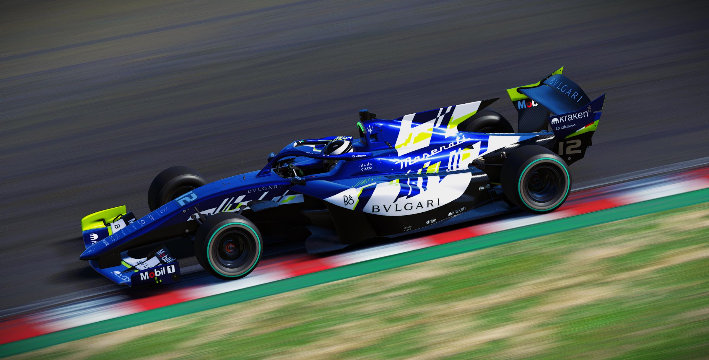 Preview of AlmDesign - SF23 Maserati Livery Concept by Samuel J Ball