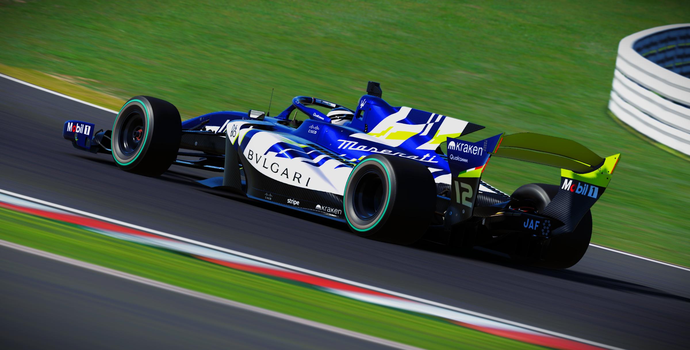 Preview of AlmDesign - SF23 Maserati Livery Concept by Samuel J Ball