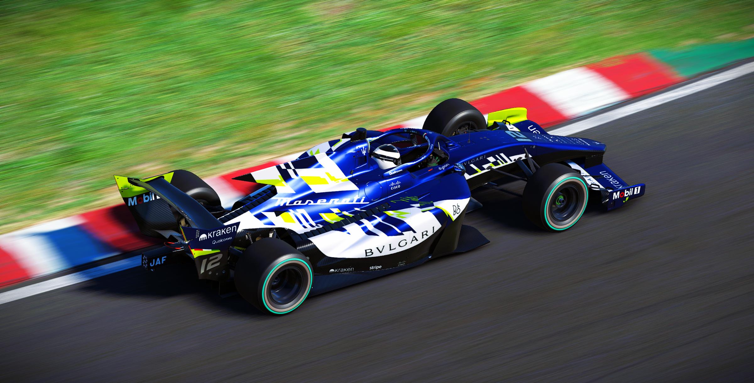 Preview of AlmDesign - SF23 Maserati Livery Concept by Samuel J Ball
