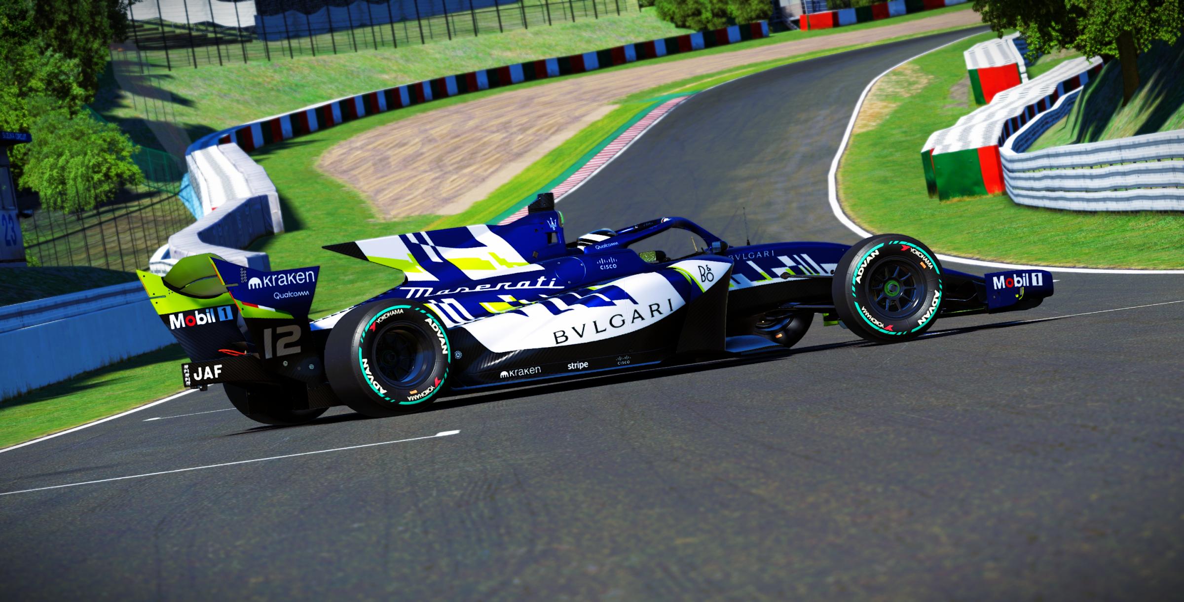 Preview of AlmDesign - SF23 Maserati Livery Concept by Samuel J Ball