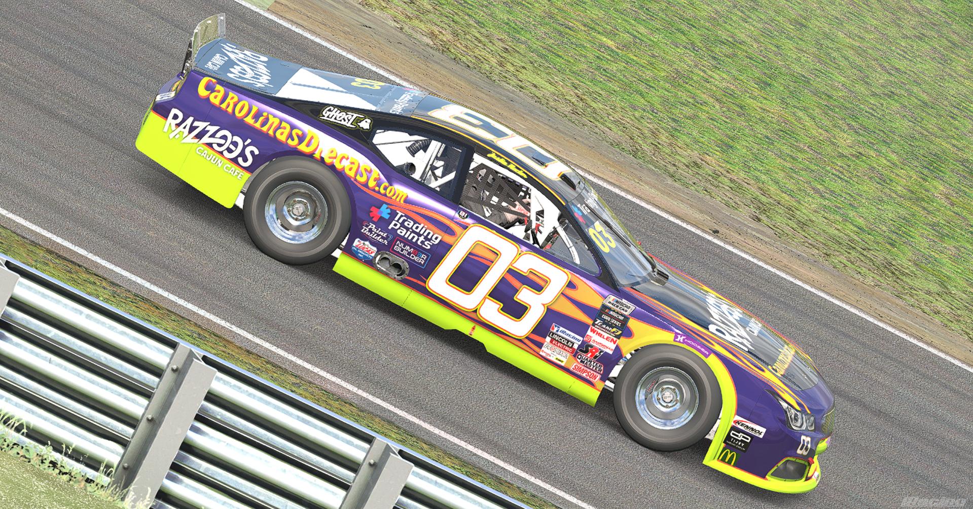 Preview of Razzoos Cajun Cafe/CarolinasDiecast.com NASCAR Euro by Justin Rector