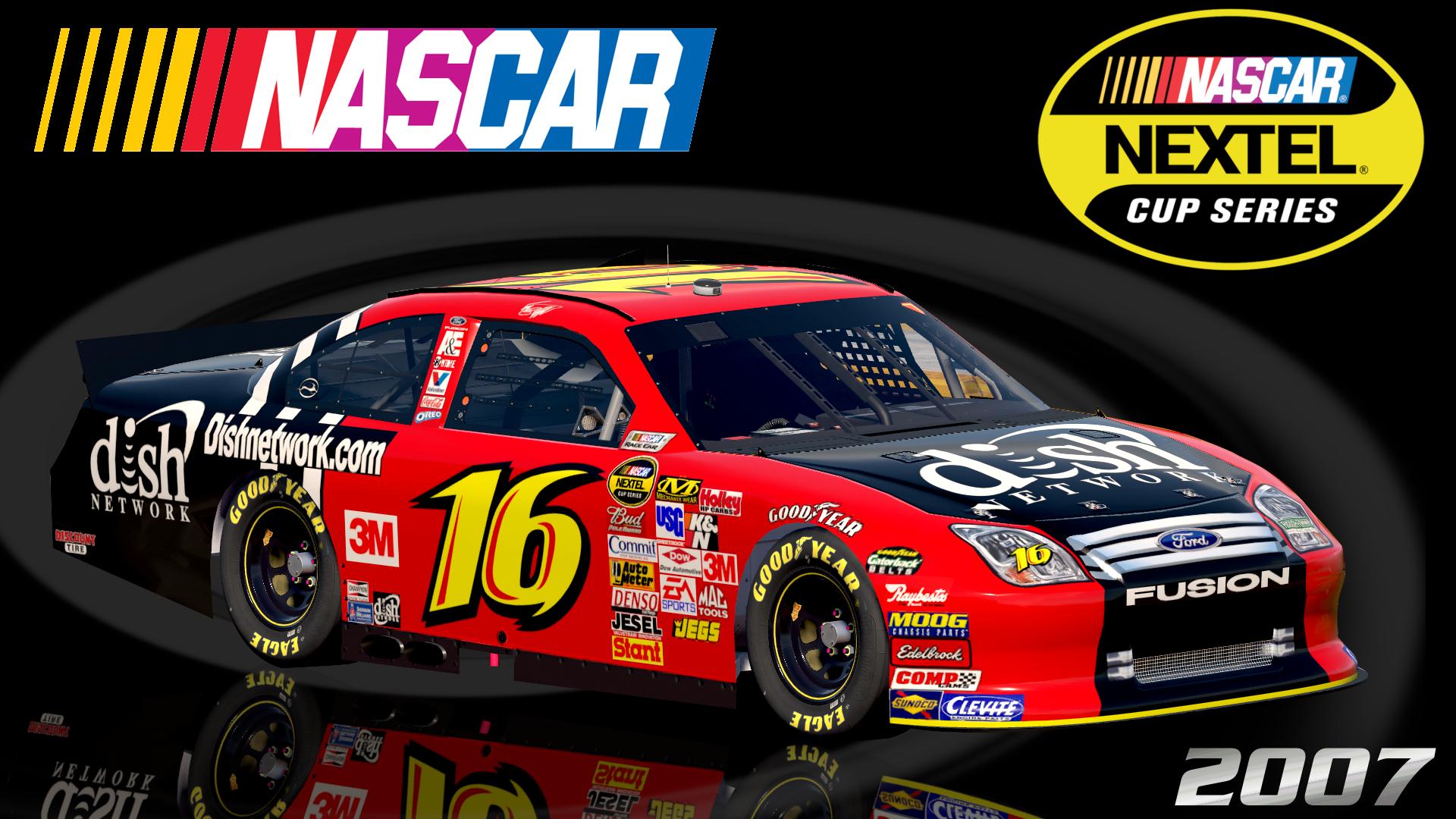 Preview of #16 Greg Biffle 2007 Dish Network Ford Fusion COT by Christian Budd