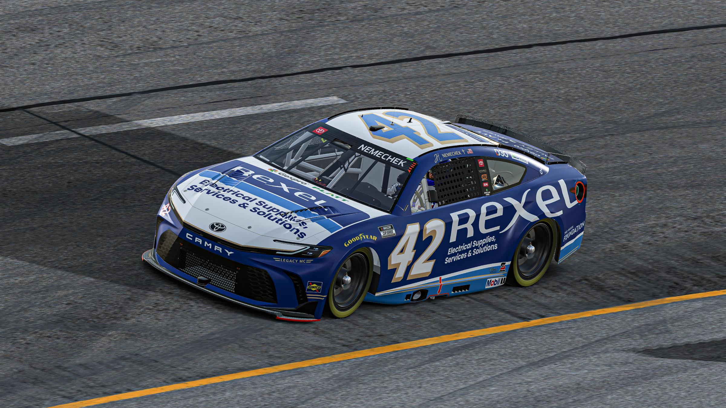 Preview of 2026 John Hunter Nemechek Rexel Toyota Camry by Matt Ridgway