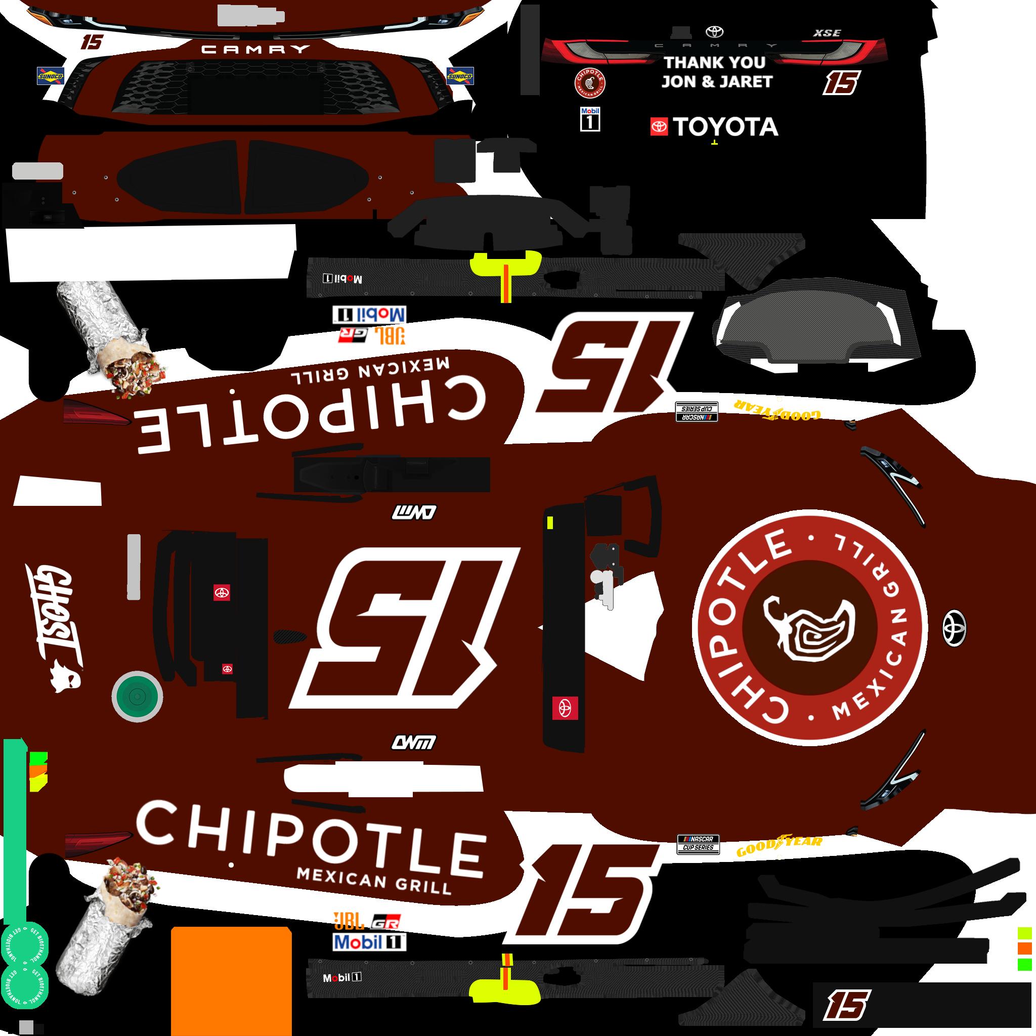 Preview of 15 chipotle toyota camry nextgen by Connor W Murphy