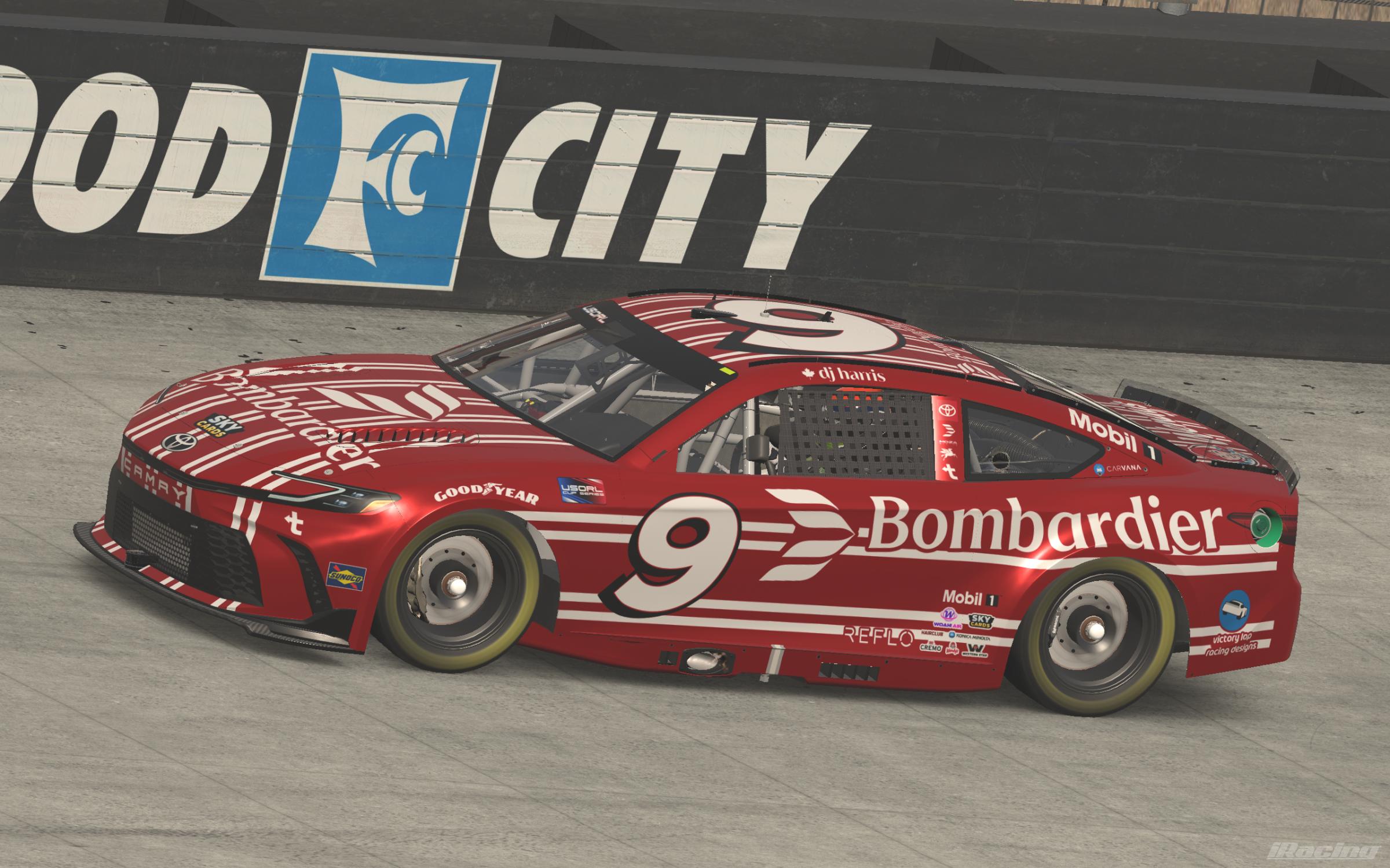 Preview of #9 - DJ Harris - Bombardier Toyota Camry "Bristol City FC" by Darrel Harris