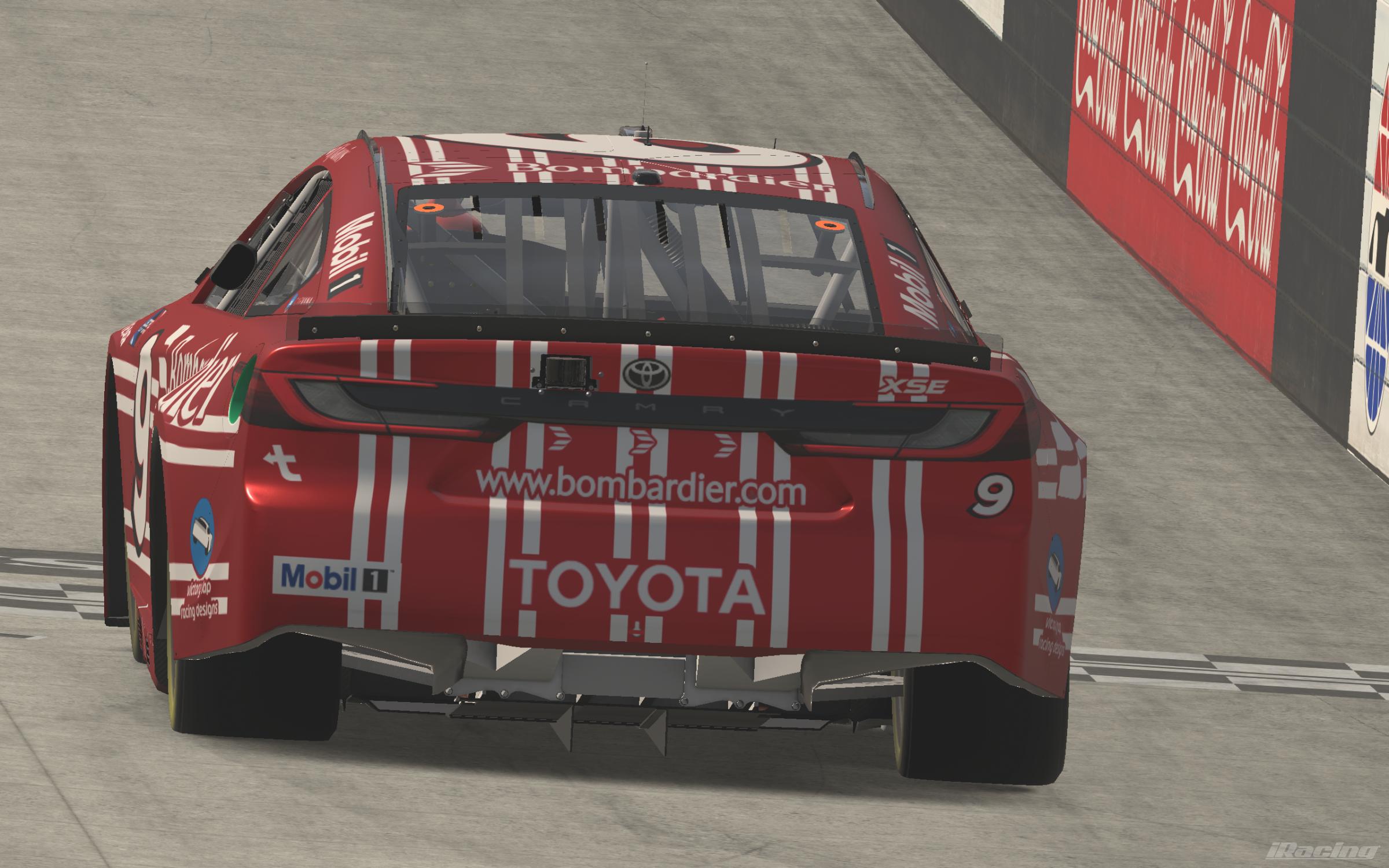 Preview of #9 - DJ Harris - Bombardier Toyota Camry "Bristol City FC" by Darrel Harris