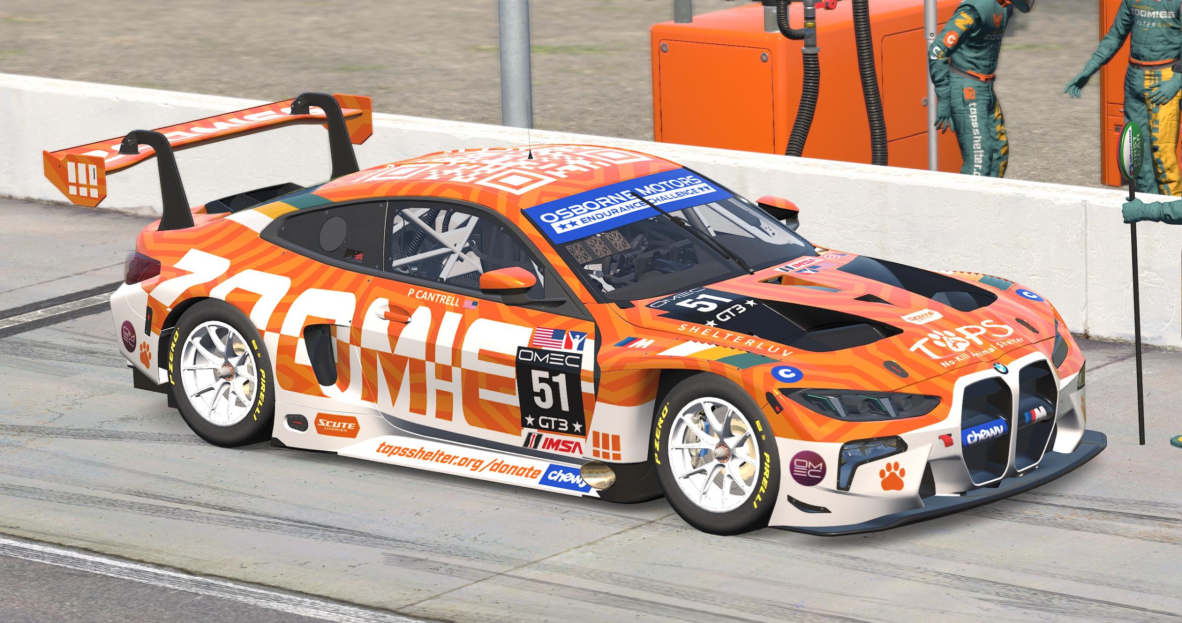 Preview of Project_ZOOM!ES BMW M4 GT3 "TAPS" v1.1 by Patrick Cantrell