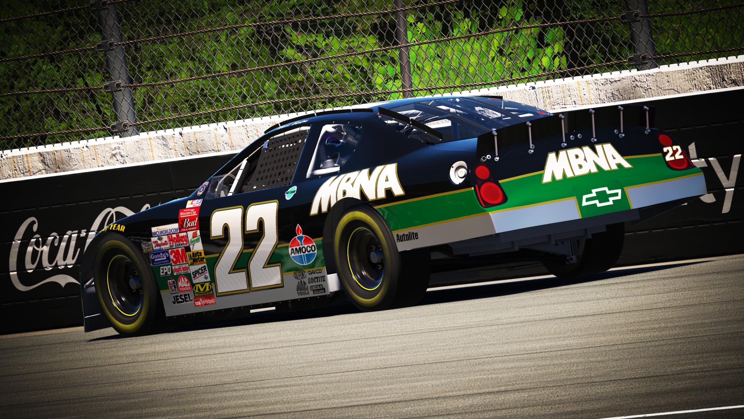 Preview of Ward Burton 1998 MBNA SS (No #) by Evan Pienta