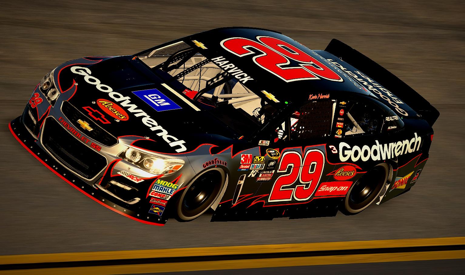 Preview of #29 Kevin Harvick Goodwrench by CJ Clark