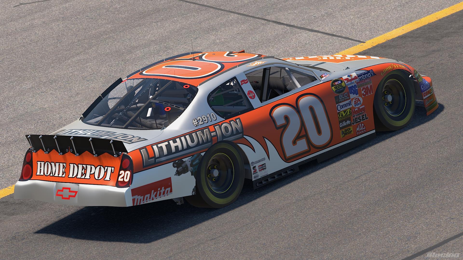 Preview of 2005 Tony Stewart #20 Lithium-Ion Home Depot by Bryson Hixenbaugh