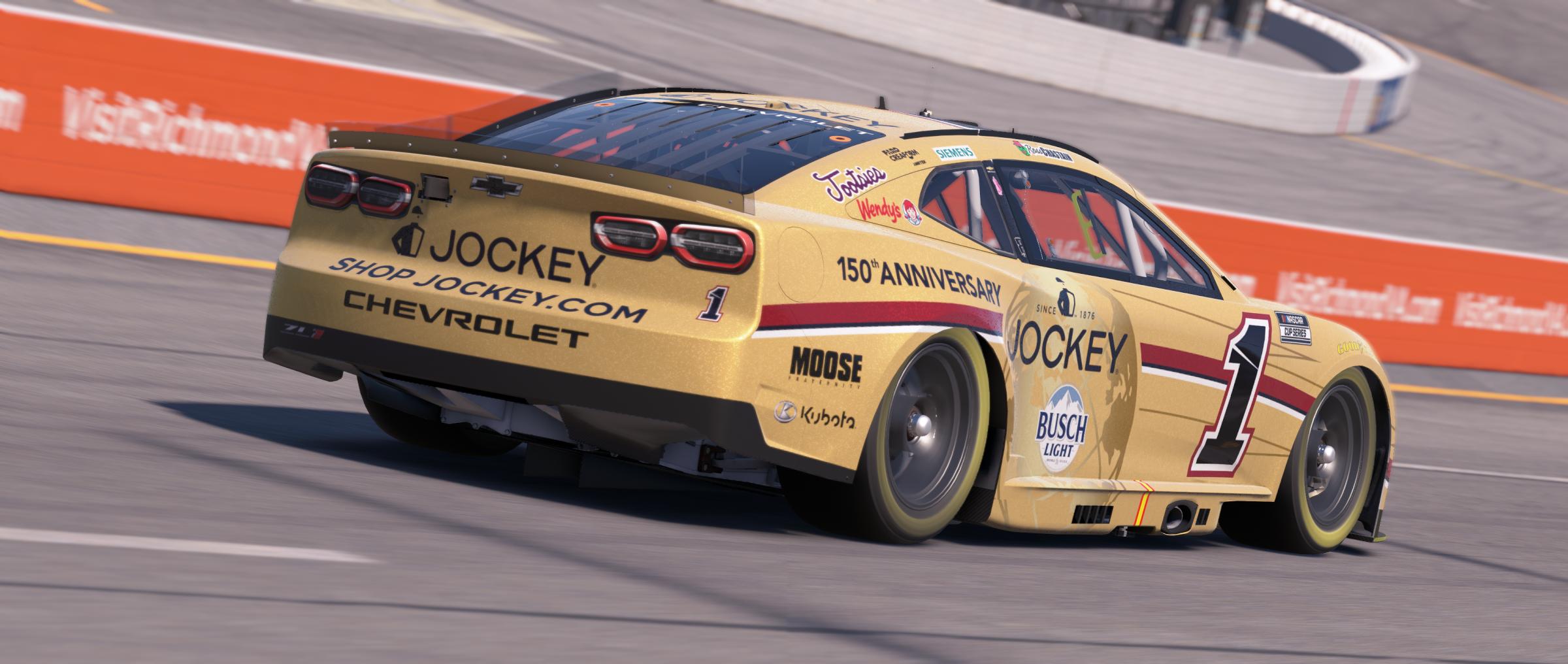Preview of Ross Chastain Trackhouse Racing Jockey 150th Anniversary by Mick J.