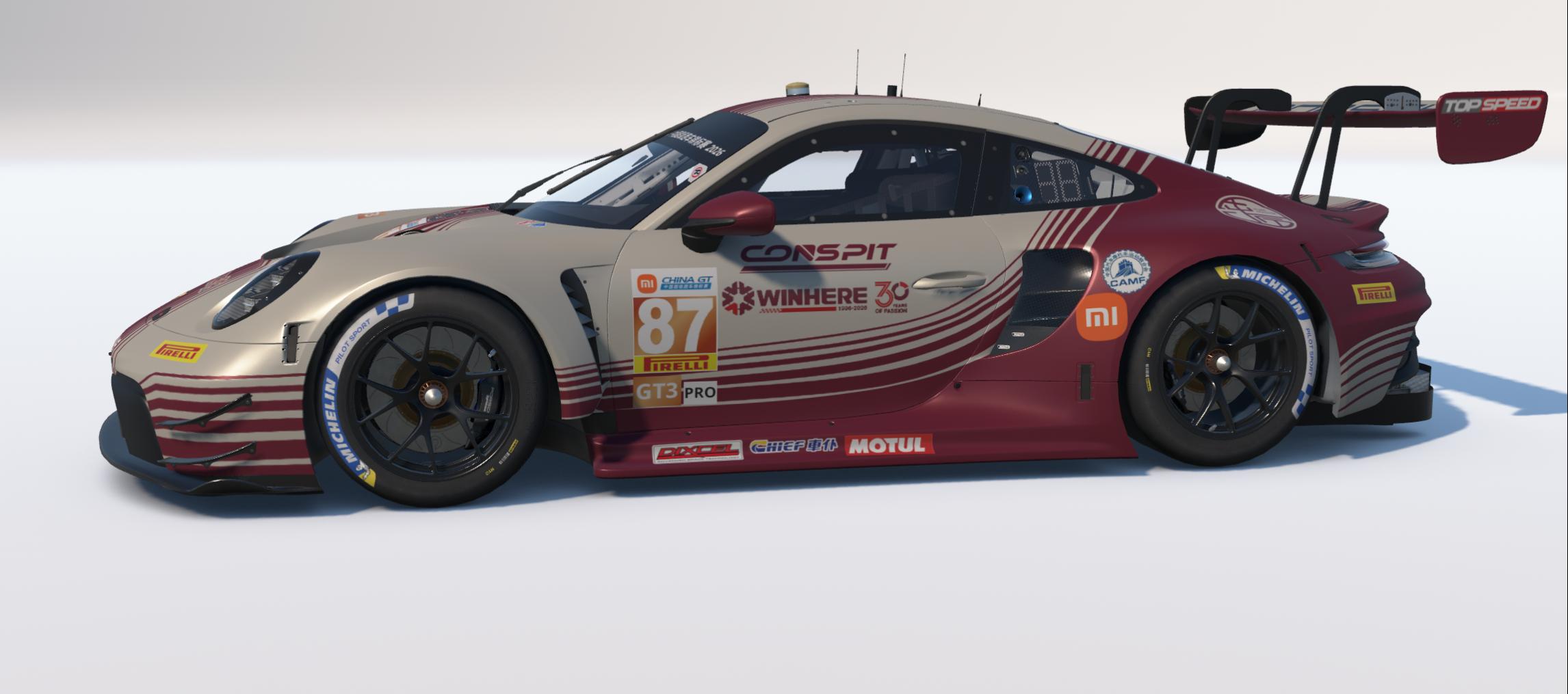 Preview of Origine Shengdi Racing Car #87 China GT 2026 by Keith Archer