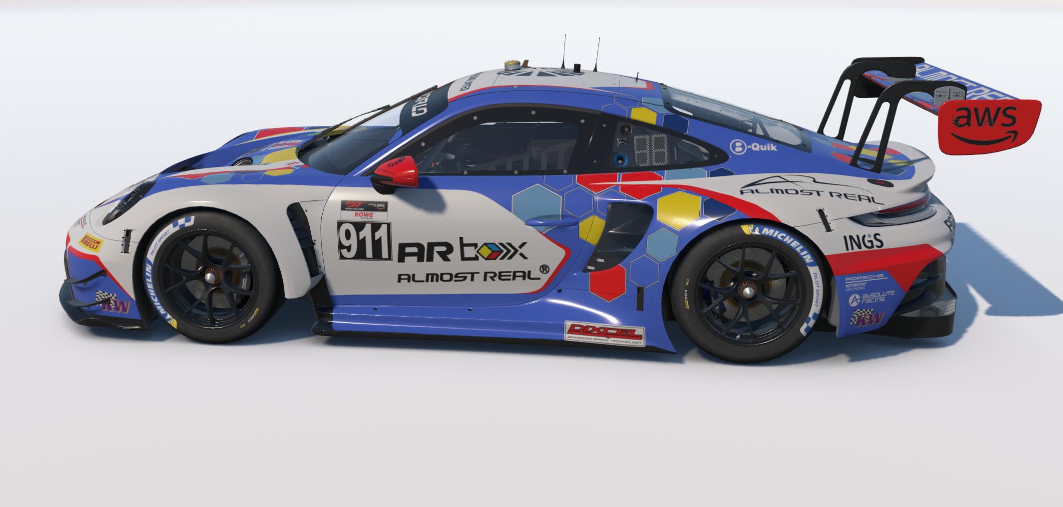 Preview of Absolute Racing Car #911 GTWC Asia - Alessandro Ghiretti and Ron Huang Ruohan by Keith Archer